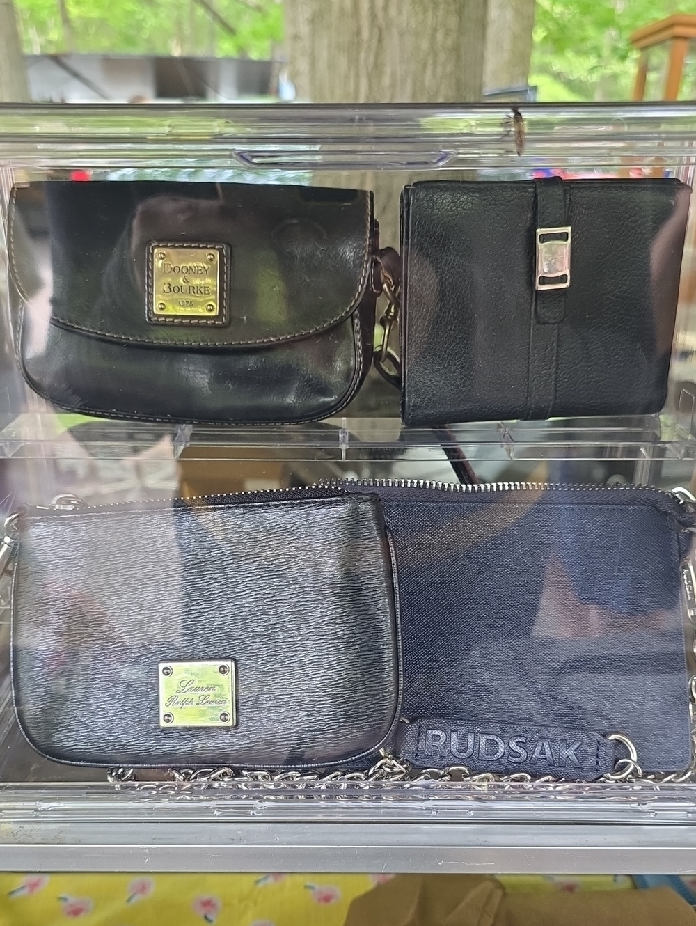 Ferragamo, dooney, rudsak, LRL
